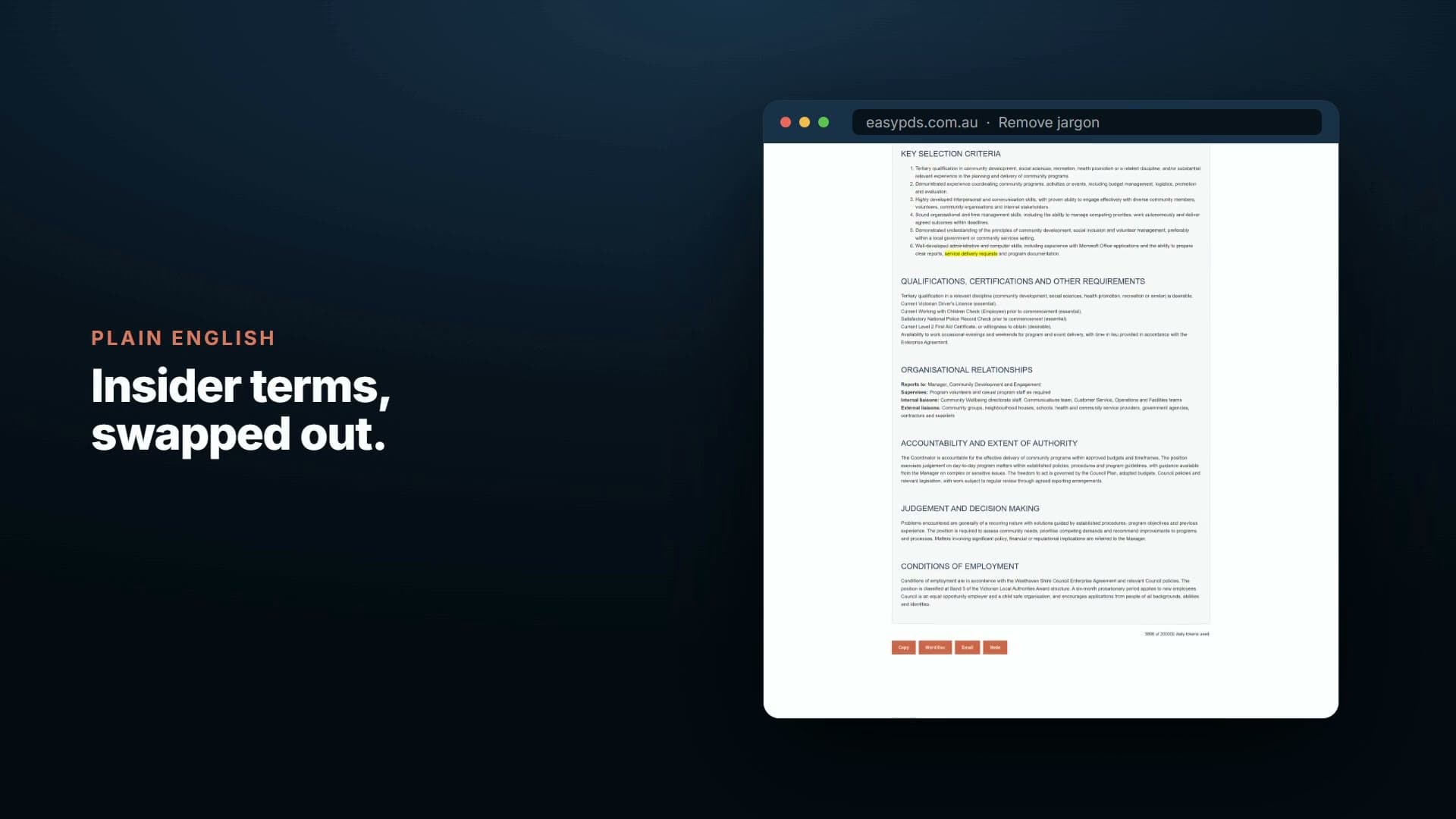 Play the Remove Jargon demo
